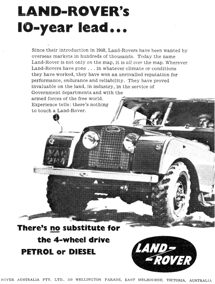 1958 Land Rover Series II - 10 Year Lead 1